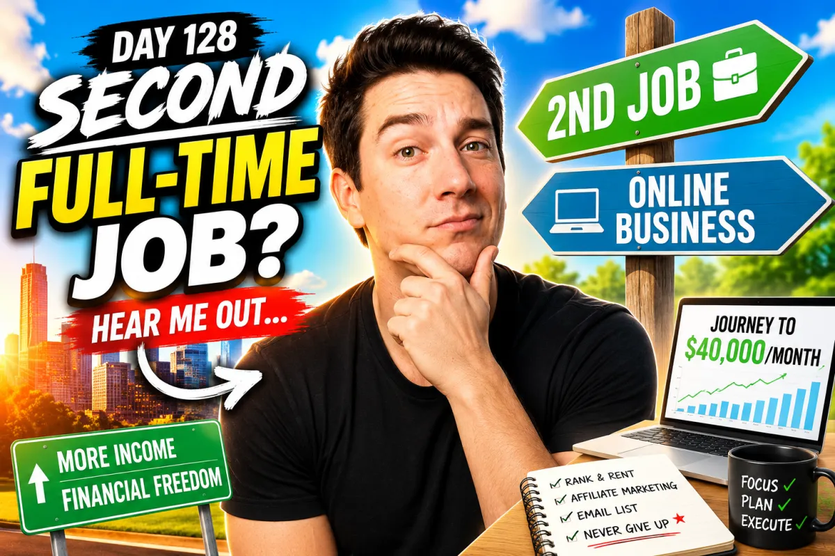Day 128: Am I Really About to Get a Second Full-Time Job?