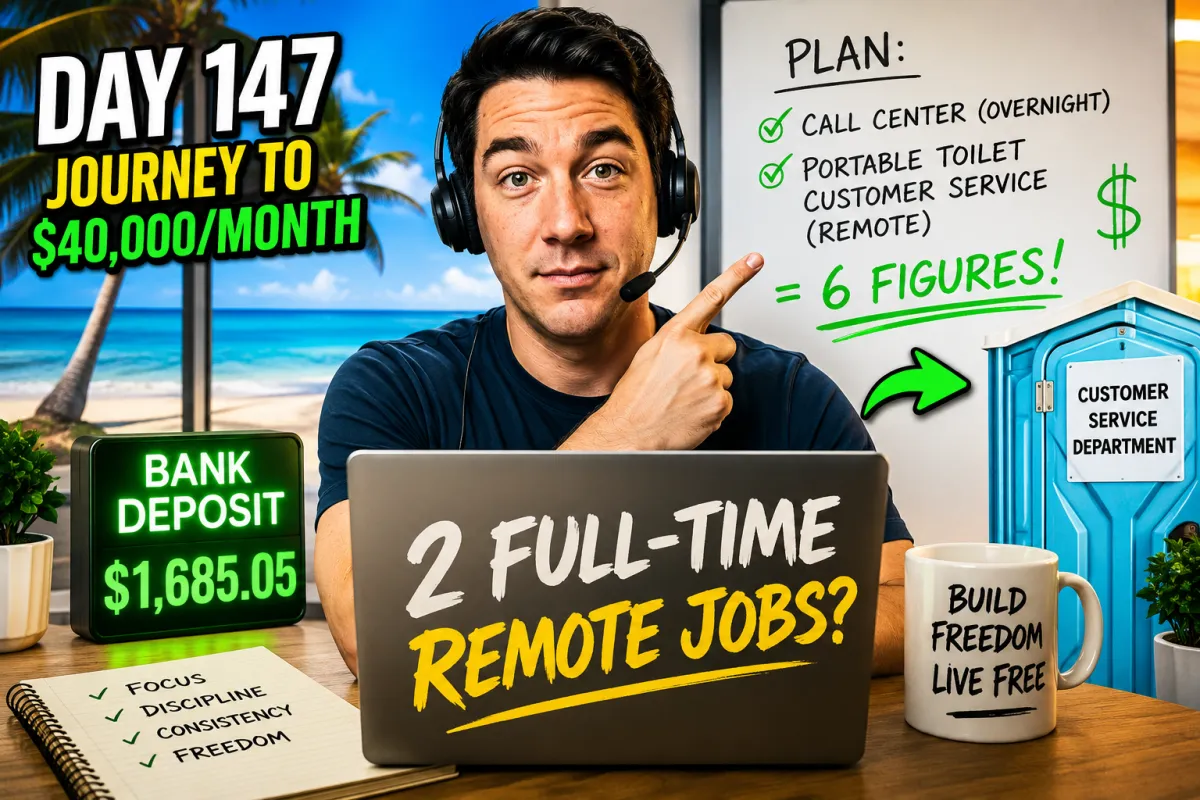 Day 147: I Might Be About to Work 2 Full-Time Remote Jobs... 😅