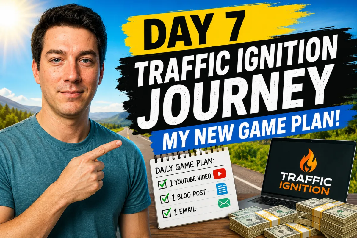 Day 7: I Think I Finally Found My Traffic Ignition Game Plan
