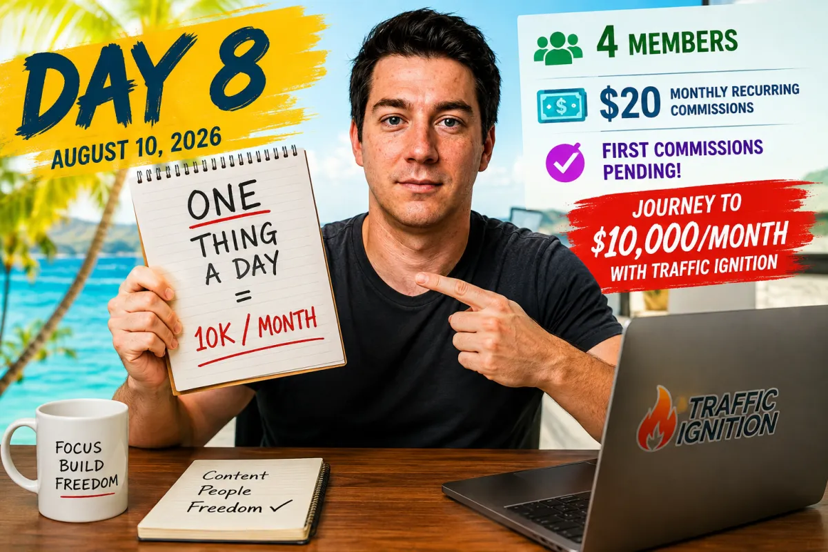 Day 8: I’m Changing the Rules — One Thing a Day
