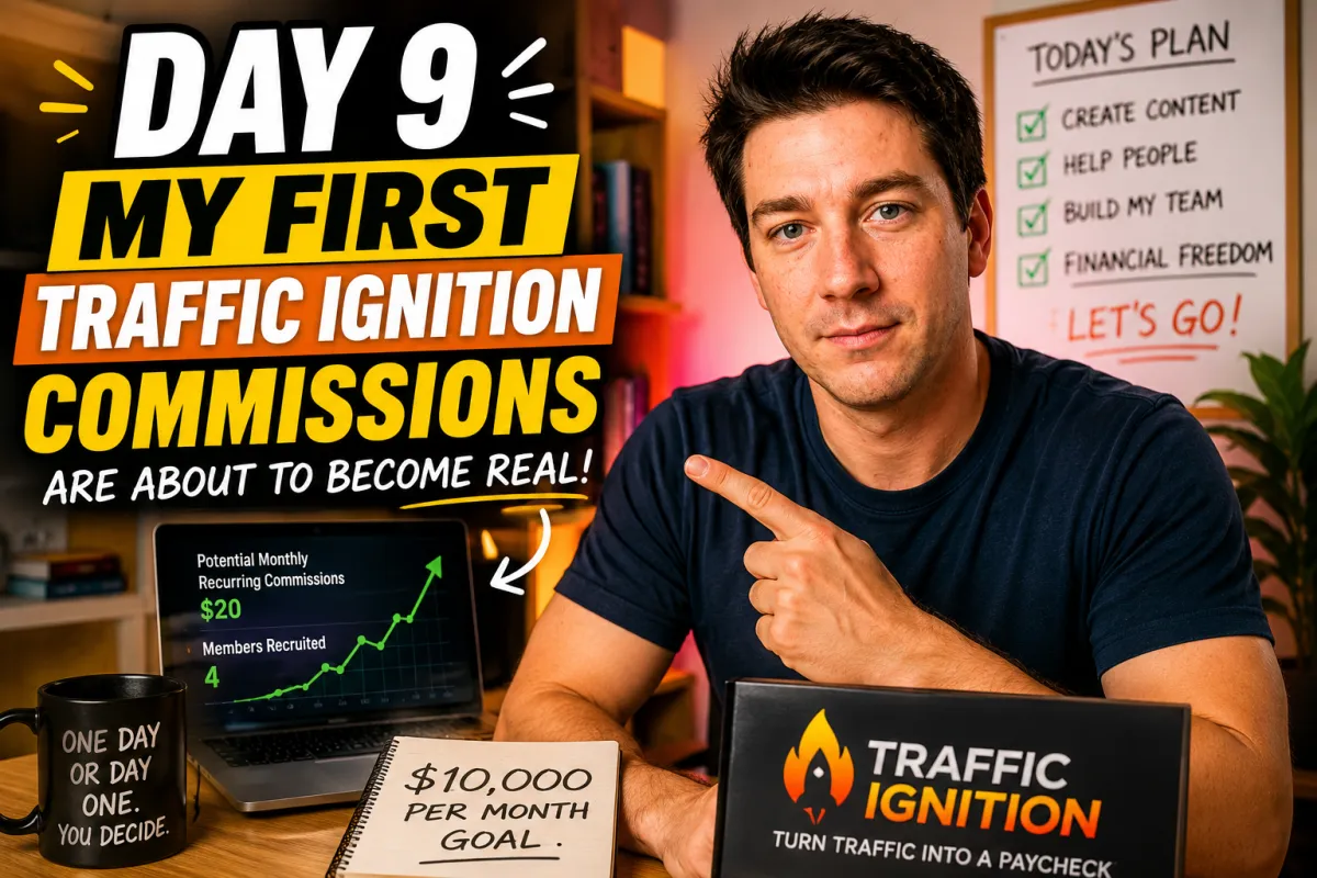 Day 9: My First Traffic Ignition Commissions Are About to Become Real