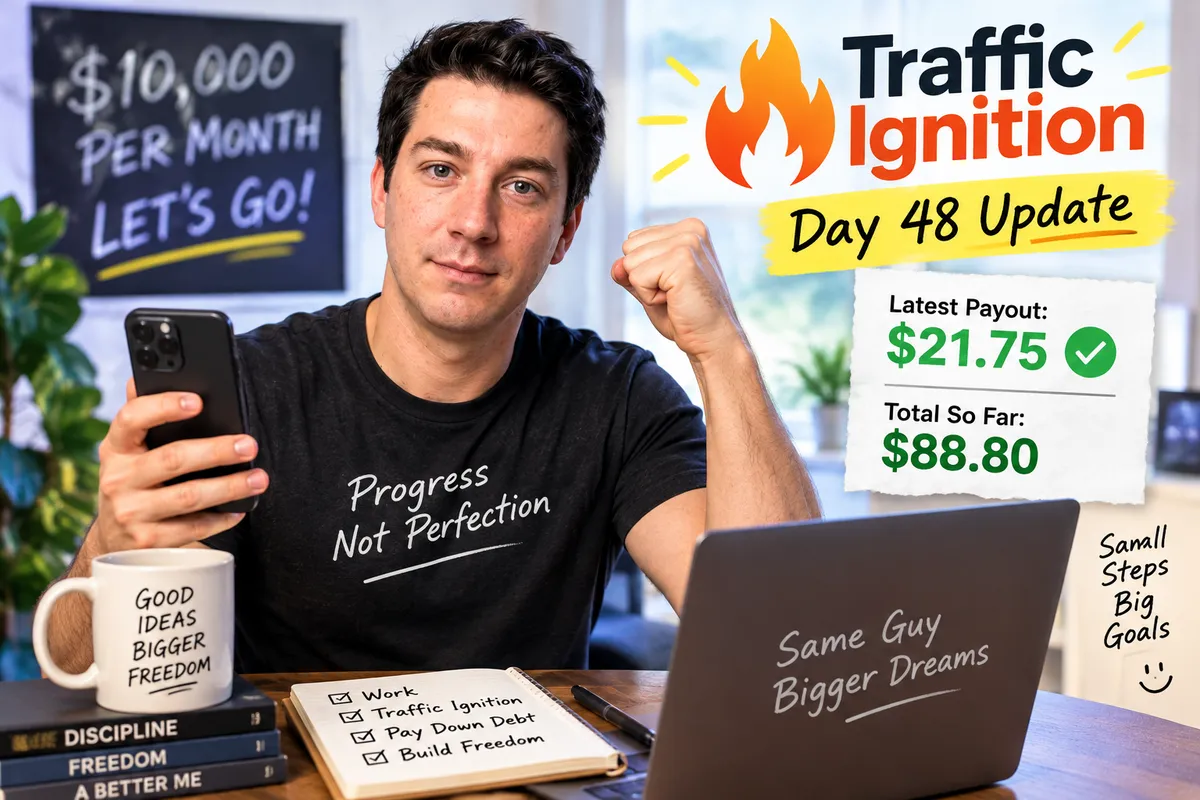 Day 48: Another Traffic Ignition Payment Hit My Bank Account