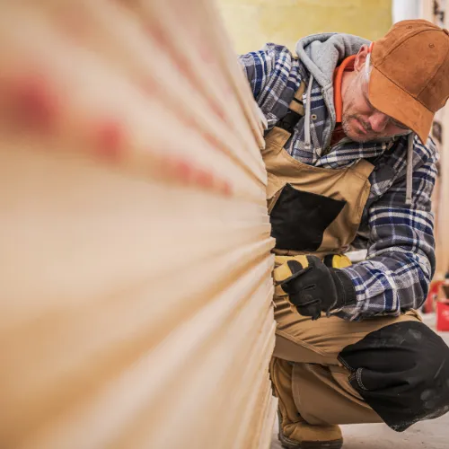 General contractor in Denton TX working on home remodeling project with skilled craftsmanship