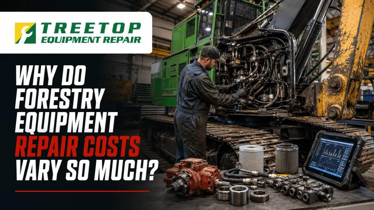 Why Do Forestry Equipment Repair Costs Vary So Much?