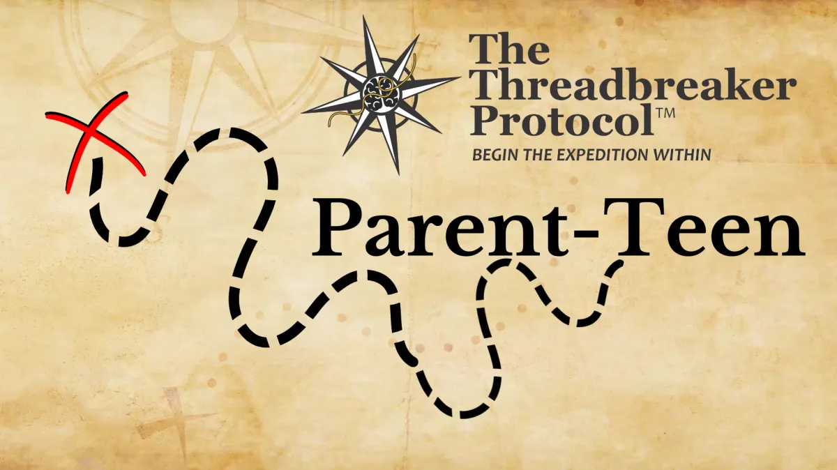 Ancient jungle temple path representing a shared parent and teen journey