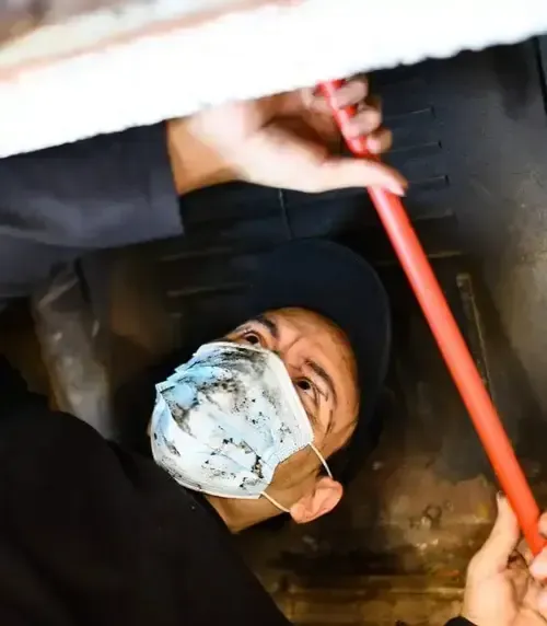ChimneyWorks professional chimney sweep service in Hebron, KY ensuring fireplace safety and thorough cleaning.