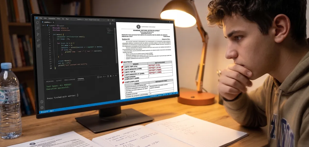 Antonio-Cristian Crantea, profesor de informatică