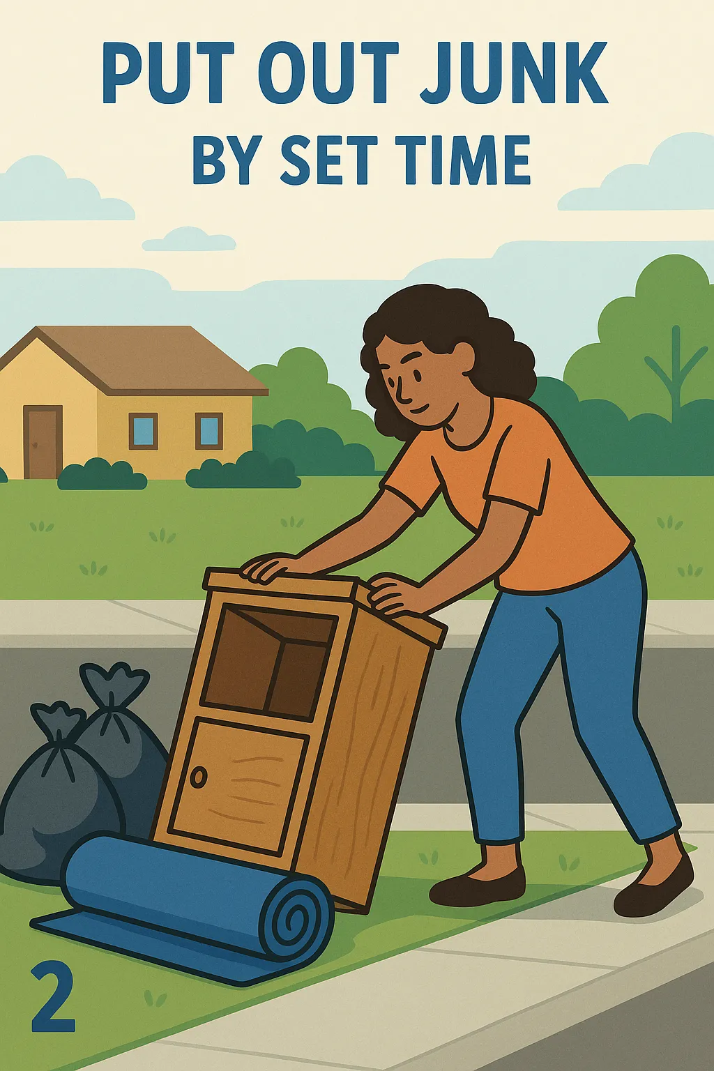 Green lockers with red locks and sunlight shadows
