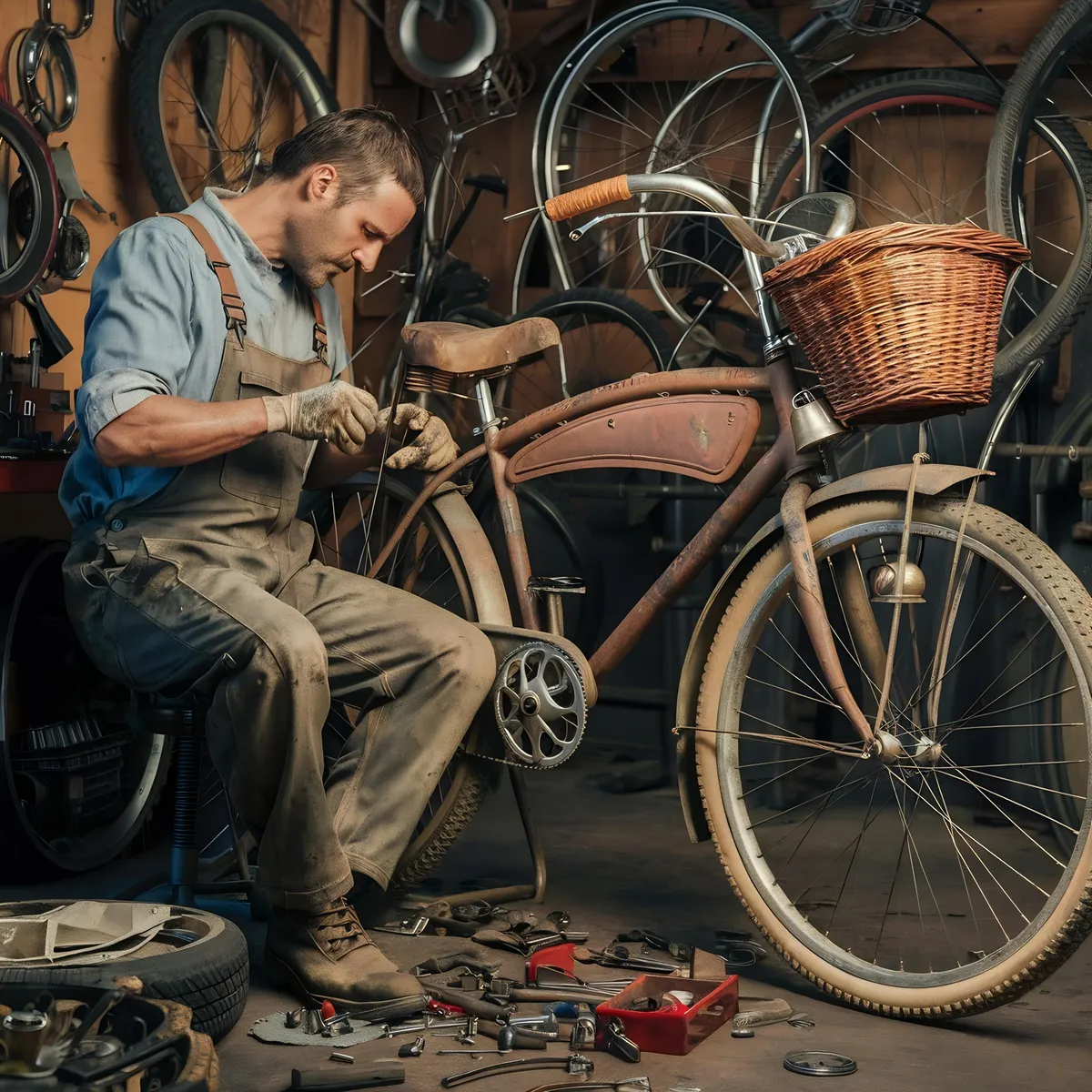 Réparations vélos