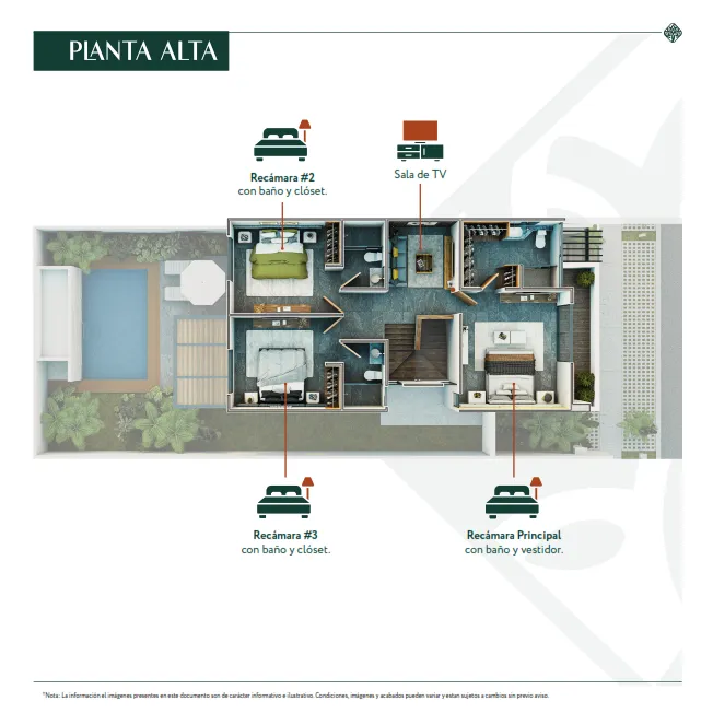 a room with a table and chairs