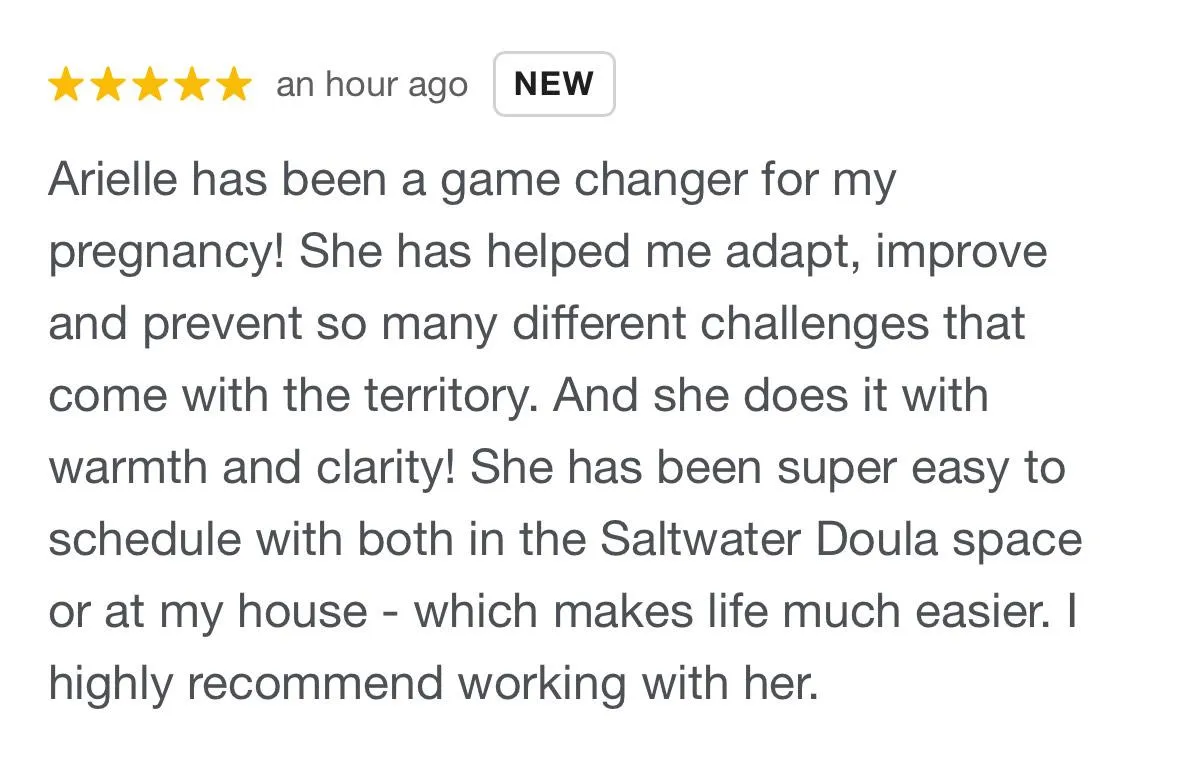 Client Google Review