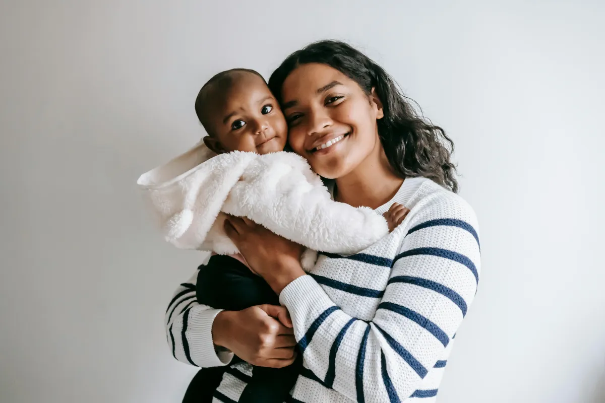 mom and child 