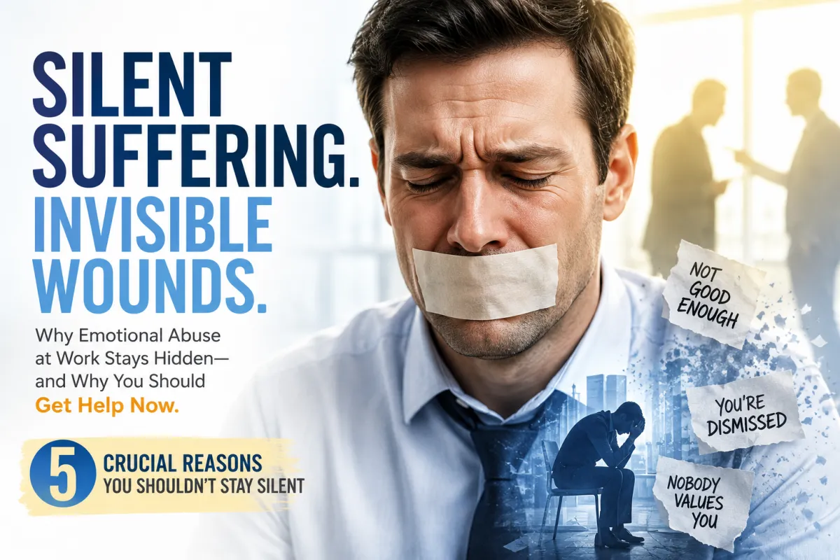 Silent suffering at work