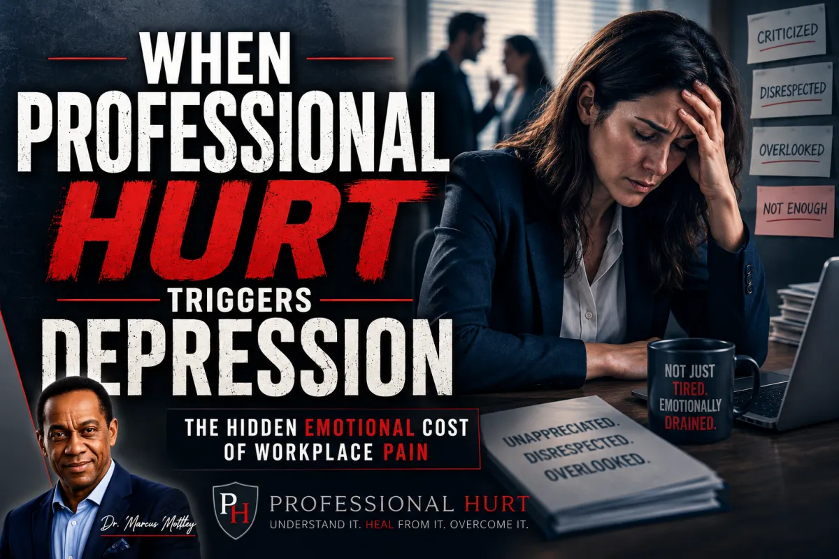 Professional Hurt and Depression