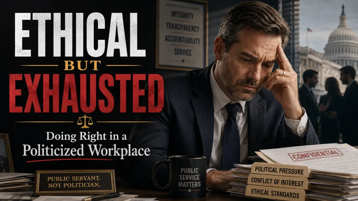 Ethical but tired doing the right thing