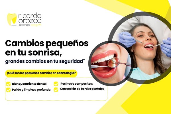 A veces no se necesita una transformación radical para sentir que eres una versión mejor de ti mismo. En odontología, los pequeños detalles marcan la diferencia más grande.
