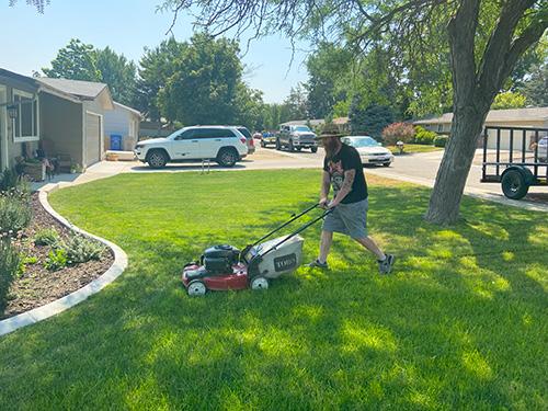 Grass Mowing Eagle ID