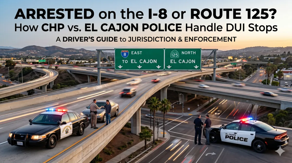 I-8 DUI Arrest