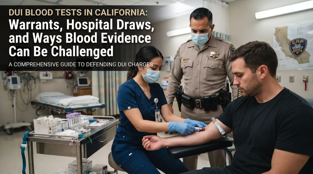 DUI blood tests California