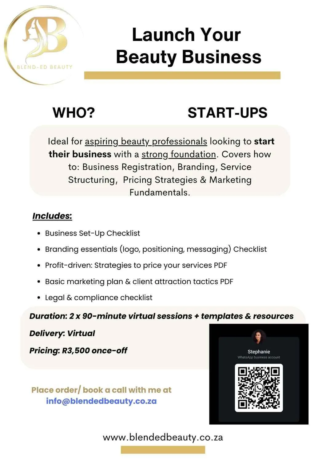 Training Academies and Beauty Educators Course Development