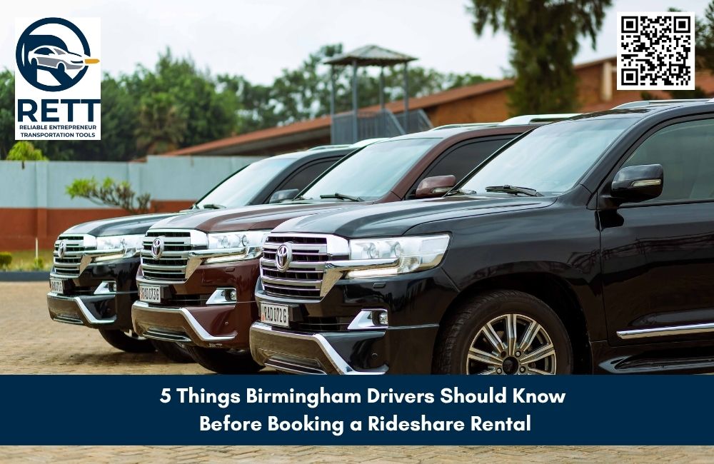 5 Things Birmingham Drivers Should Know Before Booking a Rideshare Rental
