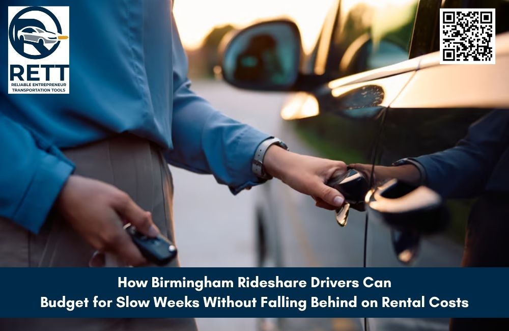 How Birmingham Rideshare Drivers Can Budget for Slow Weeks Without Falling Behind on Rental Costs