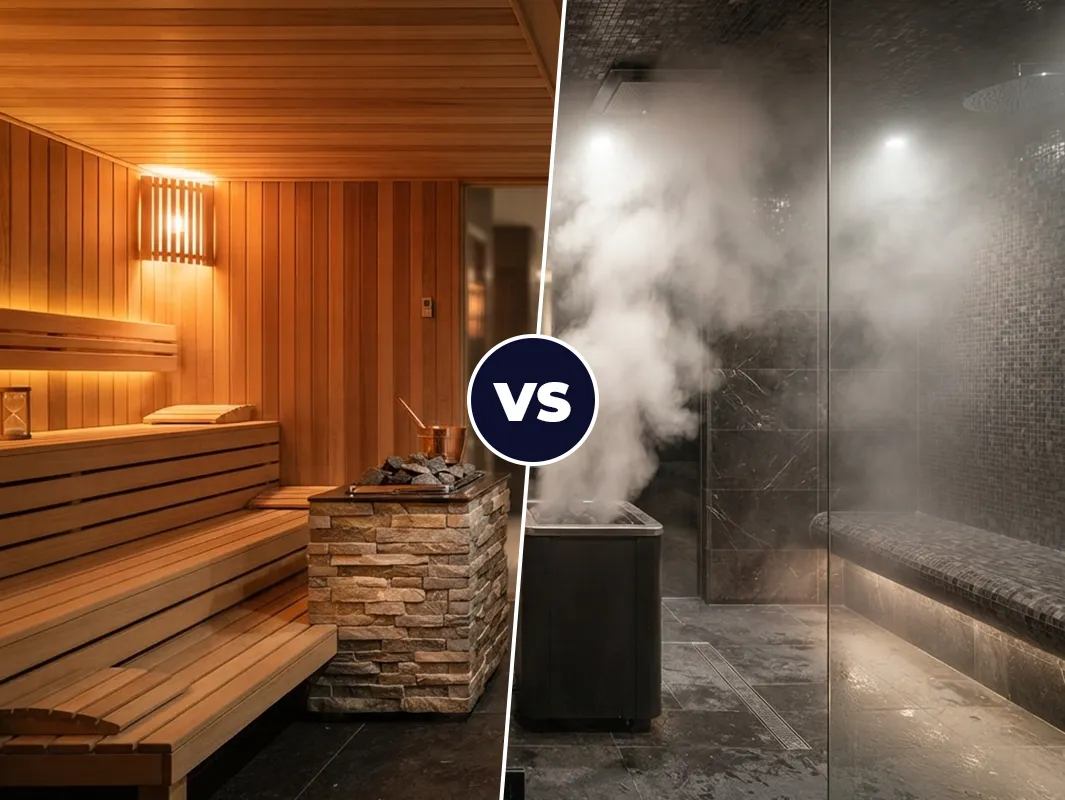 Sauna Seca vs Vapor
