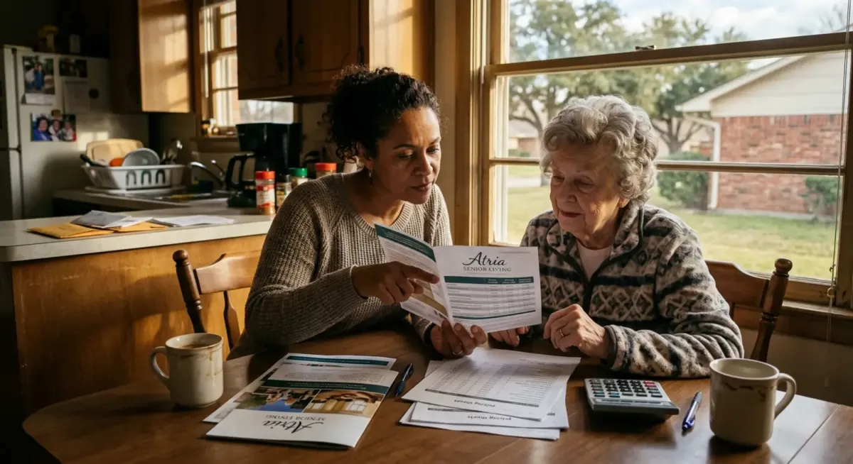 Atria Senior Living Pricing with Amenities and Financial Assistance Options