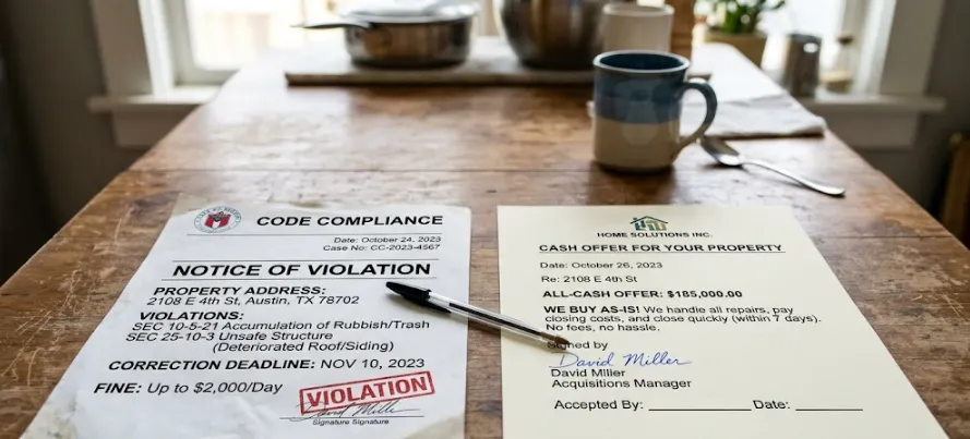 Selling a House with Code Violations for Cash: Offers, Process & Risks Explained