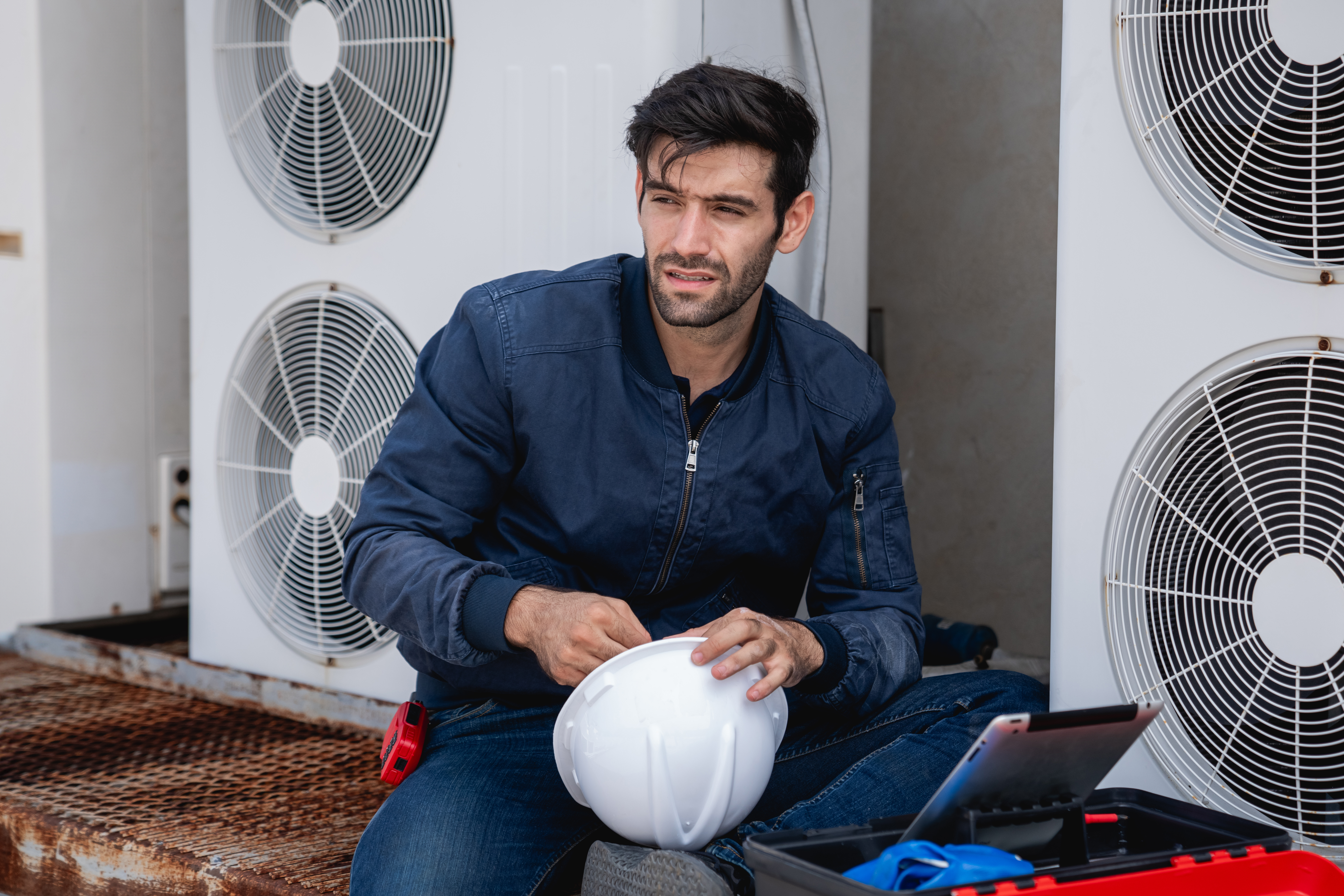 Professional HVAC technician representing the Foundation tier