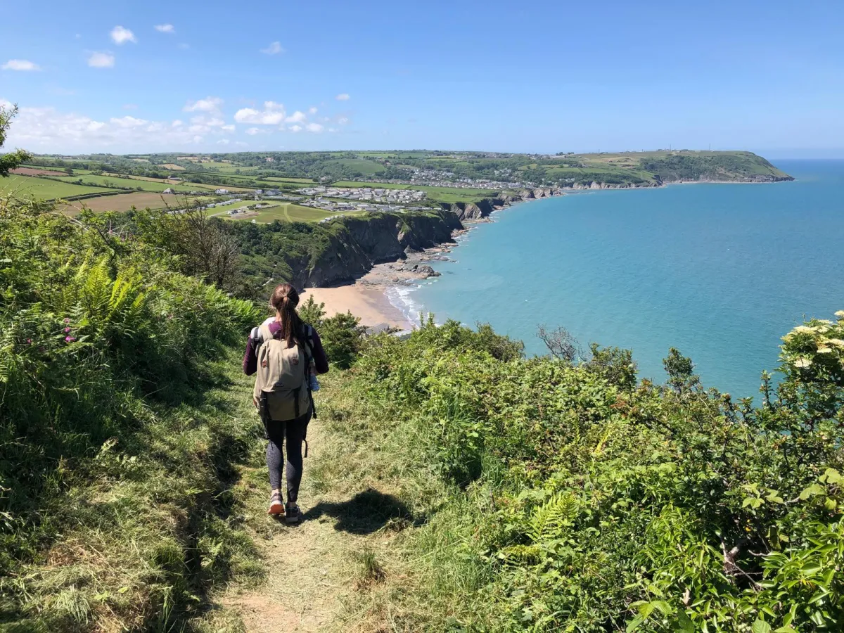 Adventuring on coastal trails with my family