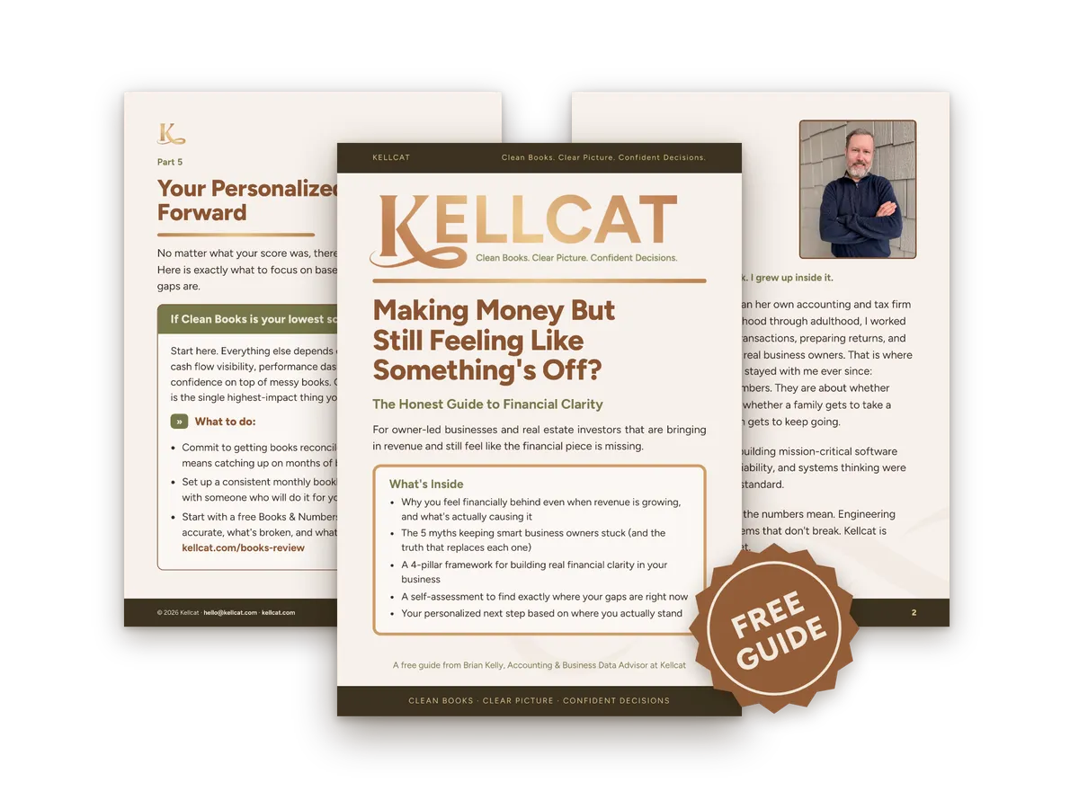 The Financial Clarity Guide: free PDF guide from Kellcat