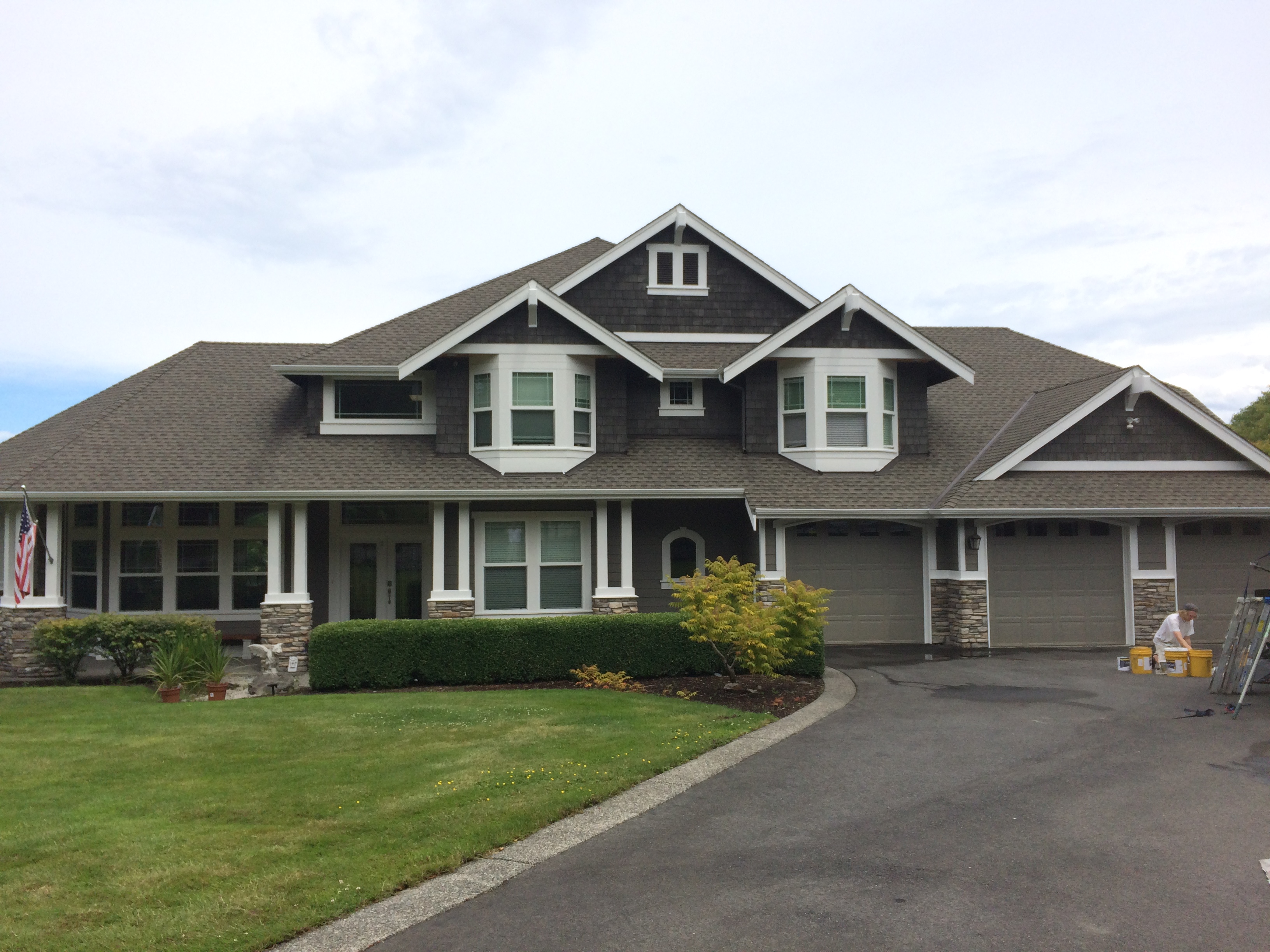Professional exterior house painting with long-lasting finish