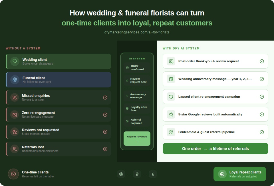 How Florists Turn One-Time Clients Into Loyal Repeat Customers