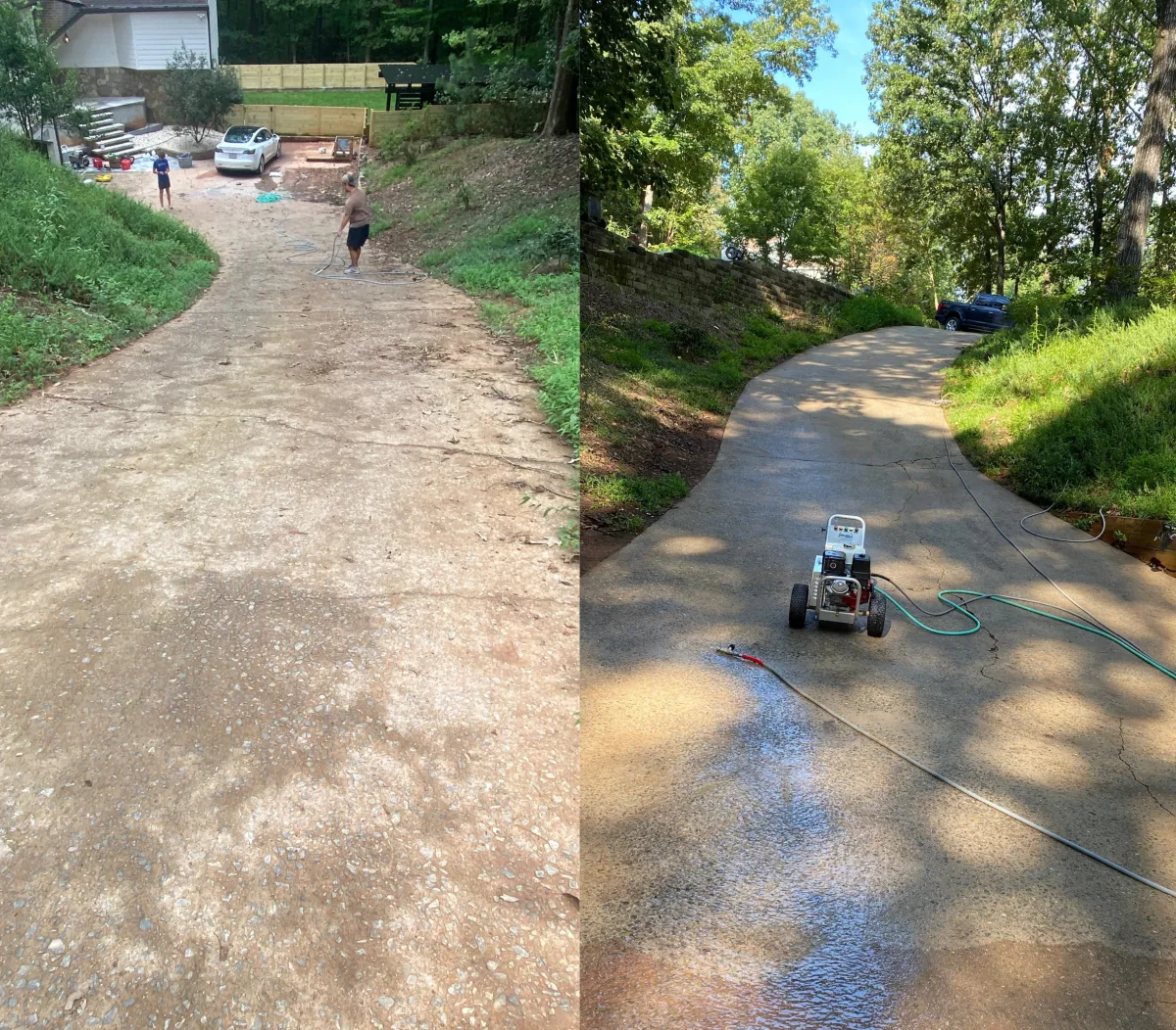 Alpharetta Driveway Washing