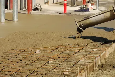 Commercial concrete pour by Oregon City Concrete & Paving in Oregon City, OR.