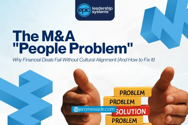 The M&A "People Problem": Why Financial Deals Fail Without Cultural Alignment (And How to Fix It)