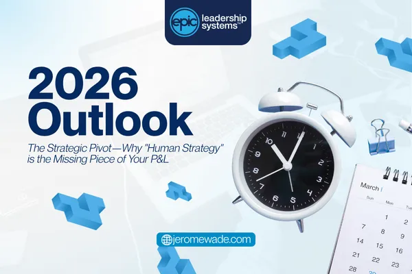 2026 Outlook: The Strategic Pivot—Why "Human Strategy" is the Missing Piece of Your P&L 