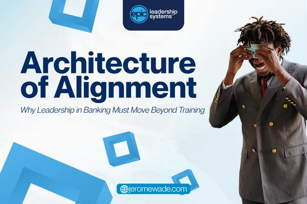 Architecture of Alignment: Why Leadership in Banking Must Move Beyond Training