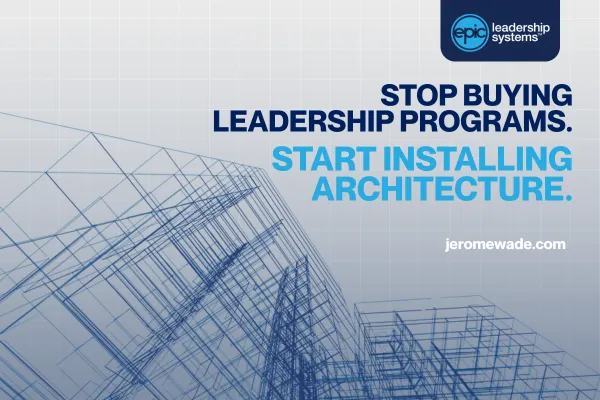 The Difference Between a Signature Program and a Performance Architecture Suite