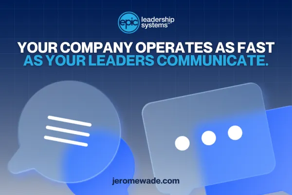 What Shared Language Does for an Organization's Speed of Execution