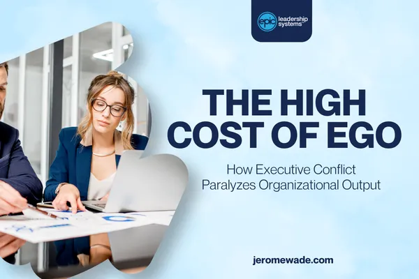 The High Cost of Ego: How Executive Conflict Paralyzes Organizational Output