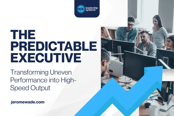 The Predictable Executive: Transforming Uneven Performance into High-Speed Output