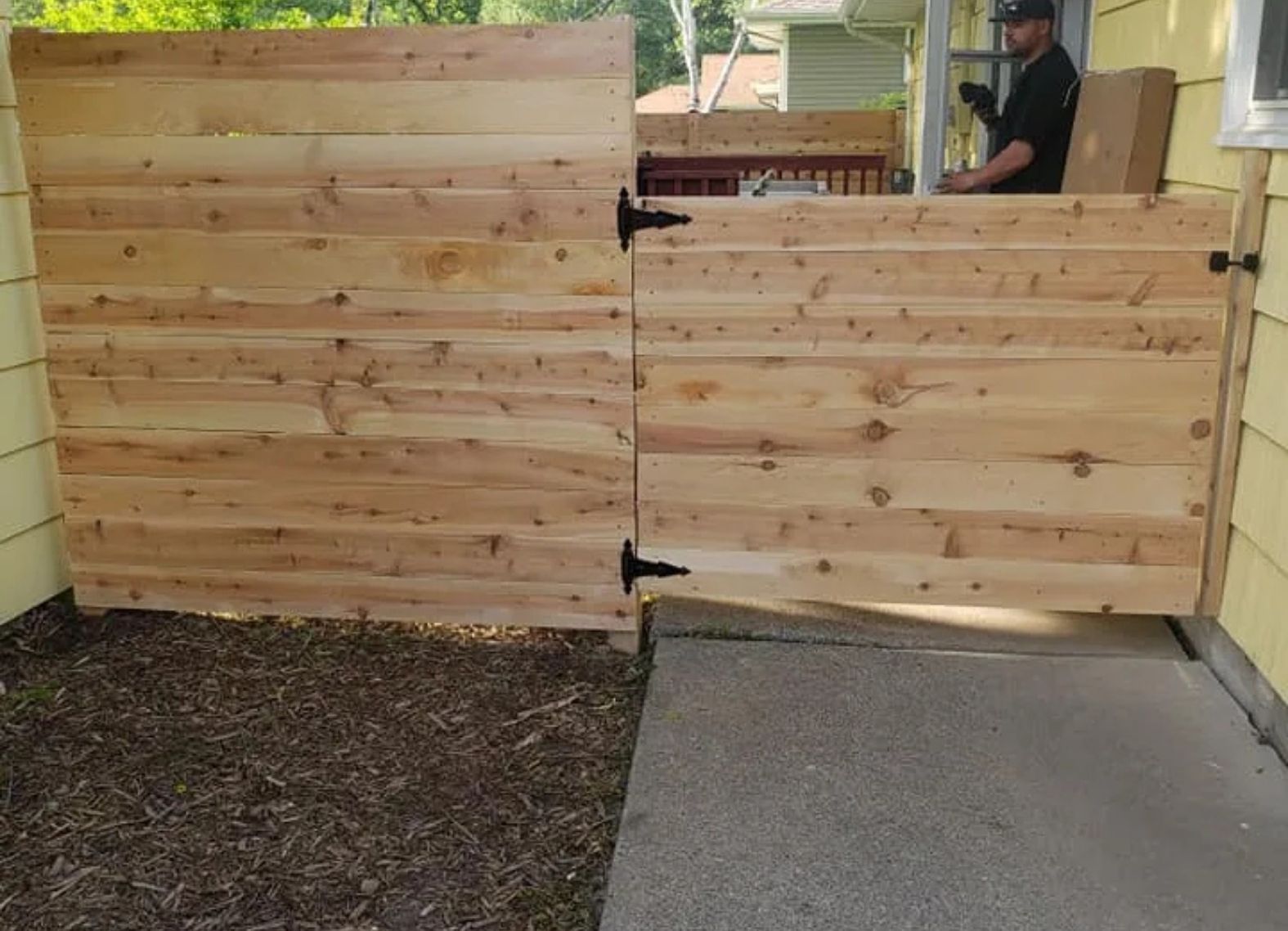 Faribault Wood Fence Installation
