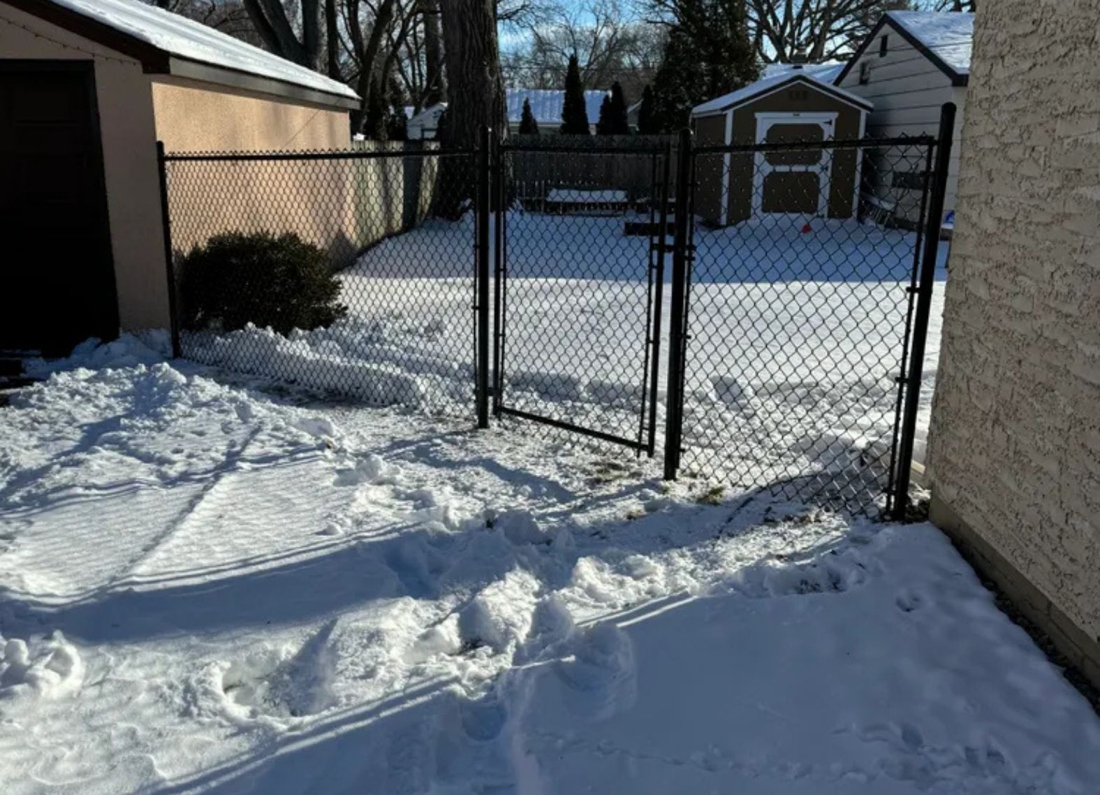 Mankato Ornamental Iron Fence Installation