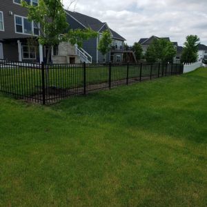 Wrought Iron Fence Installation 