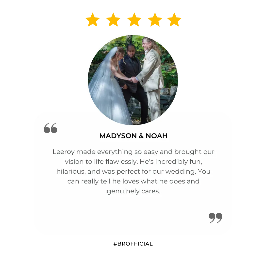 Full Wedding Review - Stone Mill Inn