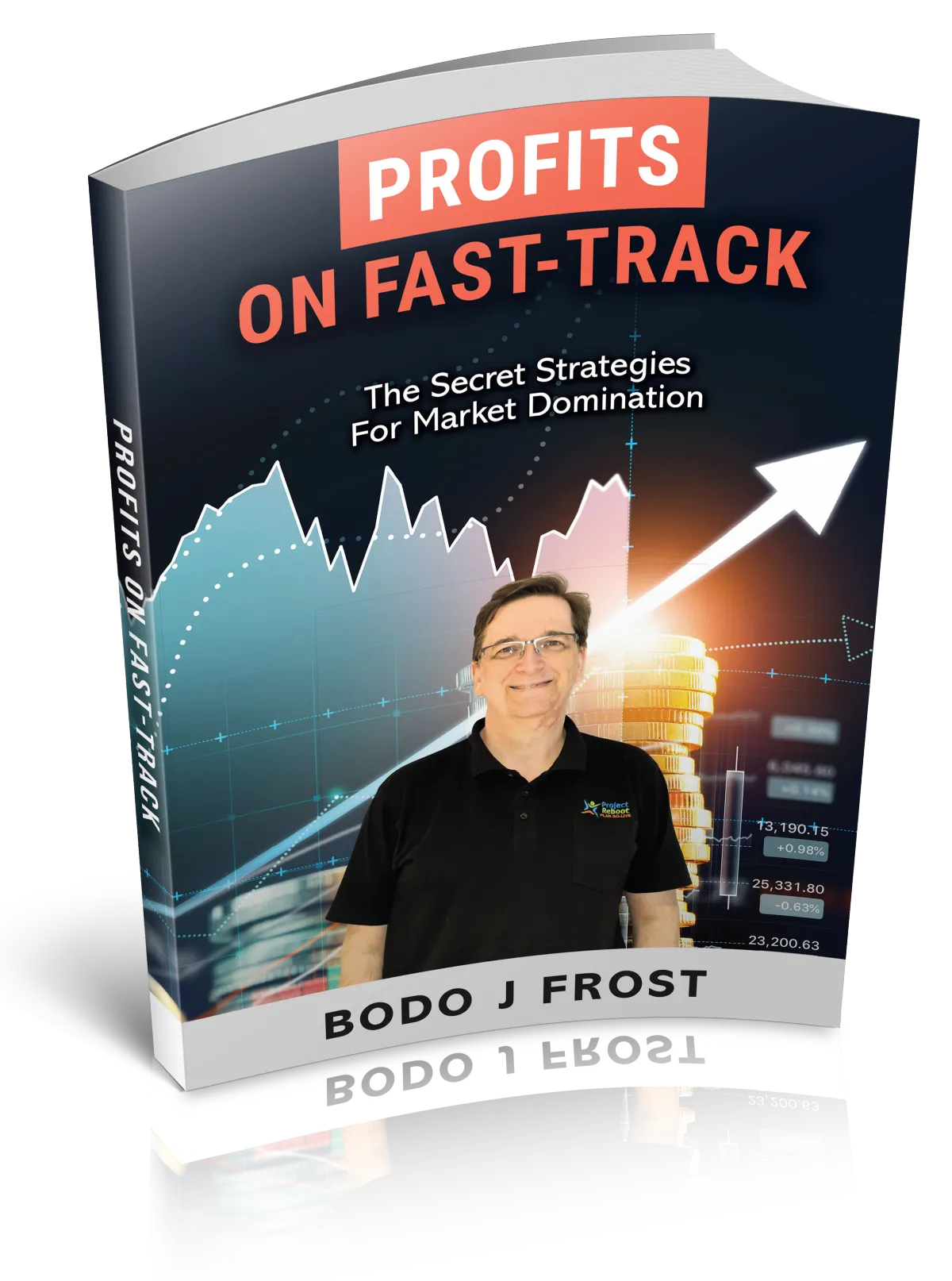 Book Cover of Bodo's book "Profits on Fast-Track"