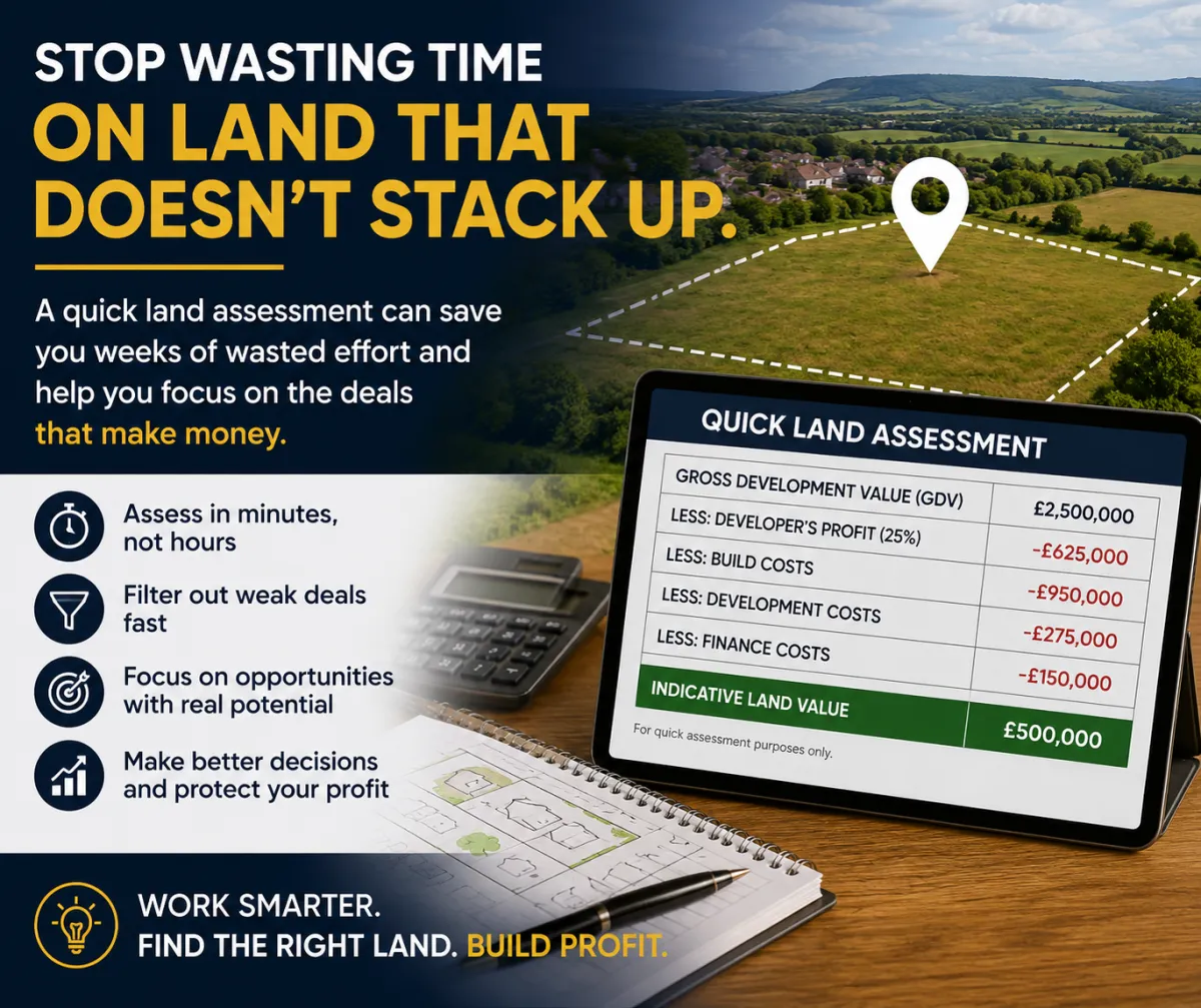 A Quick Way to Value Land — A Huge Time Saver for Property Developers 
