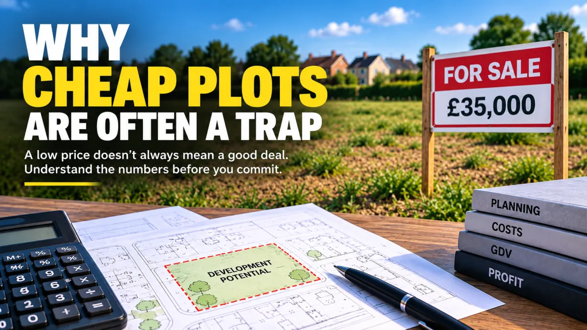 Why Cheap Plots Are Often a Trap